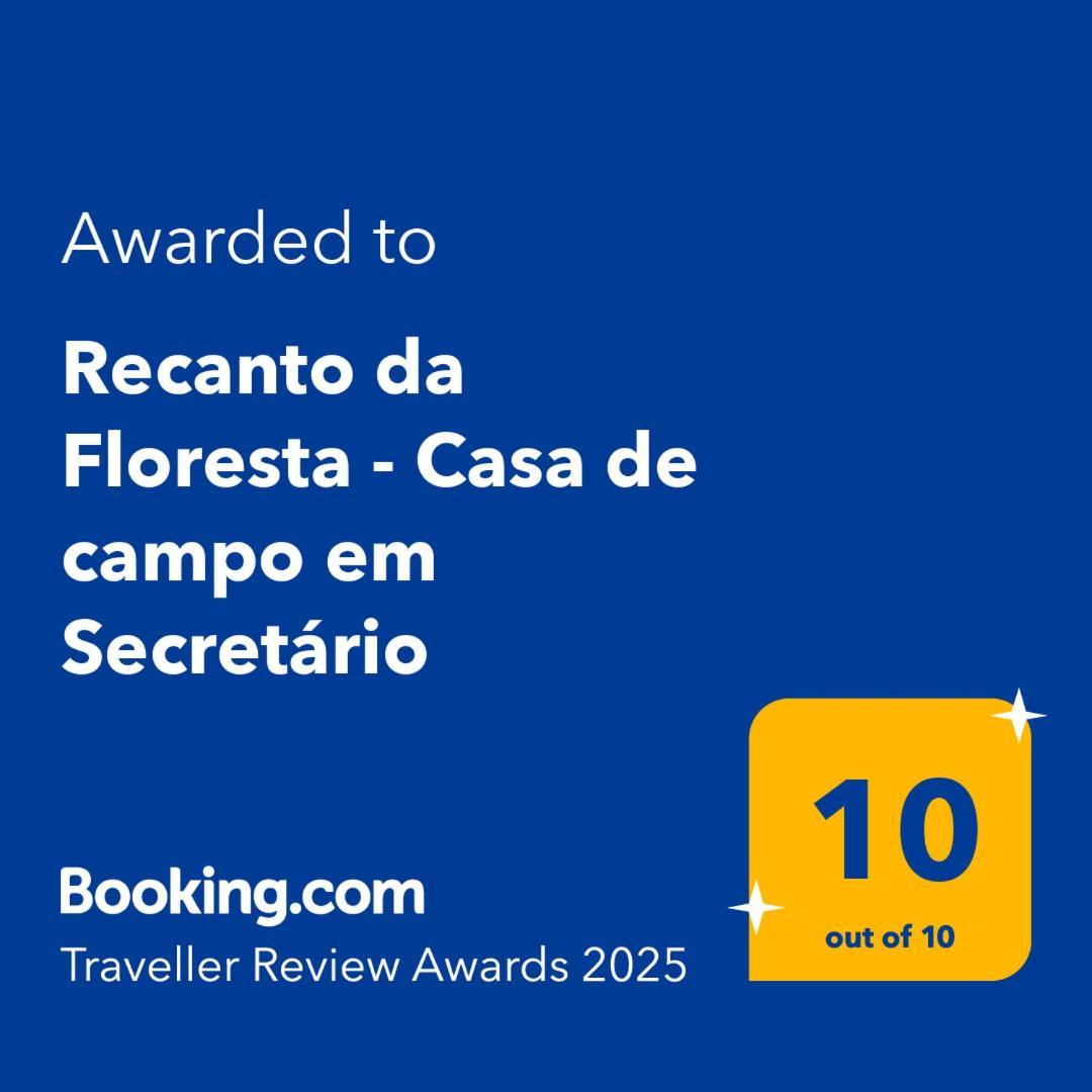 Recanto da Floresta - Casa de campo em Secretário Petrópolis Exterior foto